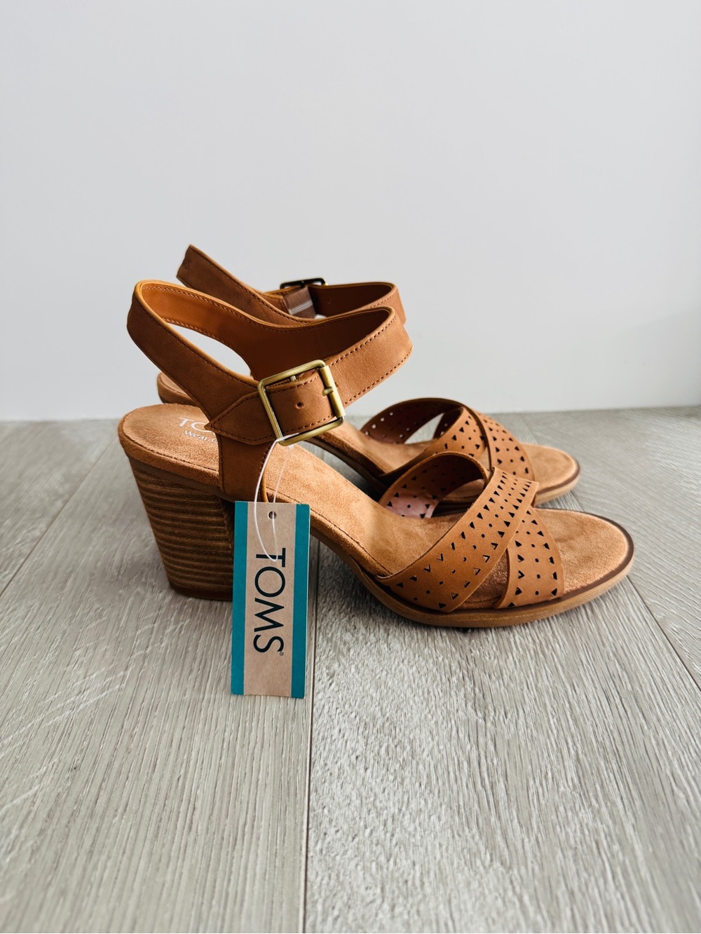 Toms Majorca Strappy Heeled Sandal Size 9 New - Picture 5 of 11